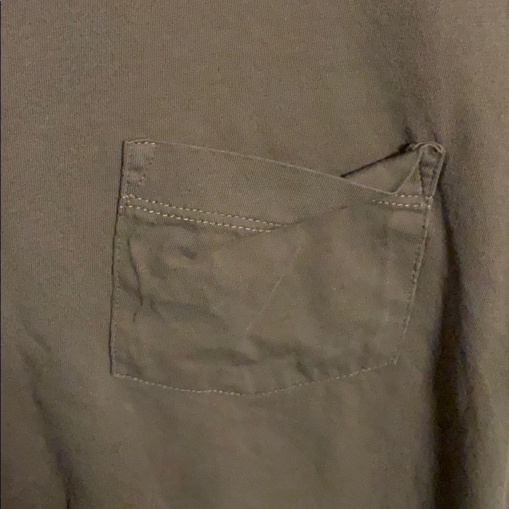 Olive green crop top - Picture 3 of 5